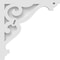 Ekena Millwork Finley Architectural Grade PVC Corbel, 1 7/8"W X 20"D X 20"H CORP01X20X20FI - alternate 4